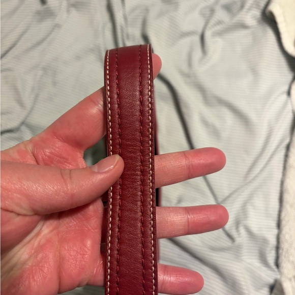 Rare Vintage Red Coach Soho Leather Shoulder Bag - Picture 4 of 7